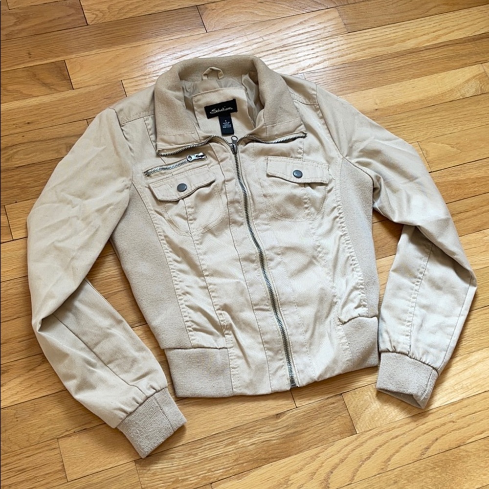Jacket - Beige - Small - Preowned